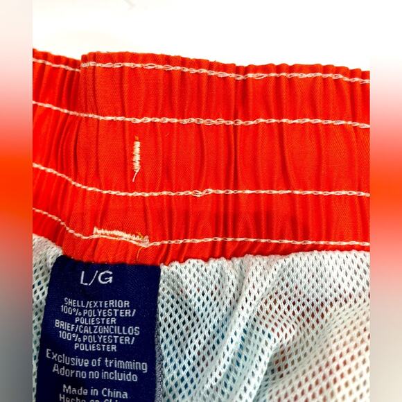 Men’s Swim Trunks Tropical Hawaiian Palm Trees Tiki Caribbean Joe’s Size L Large - Picture 10 of 12